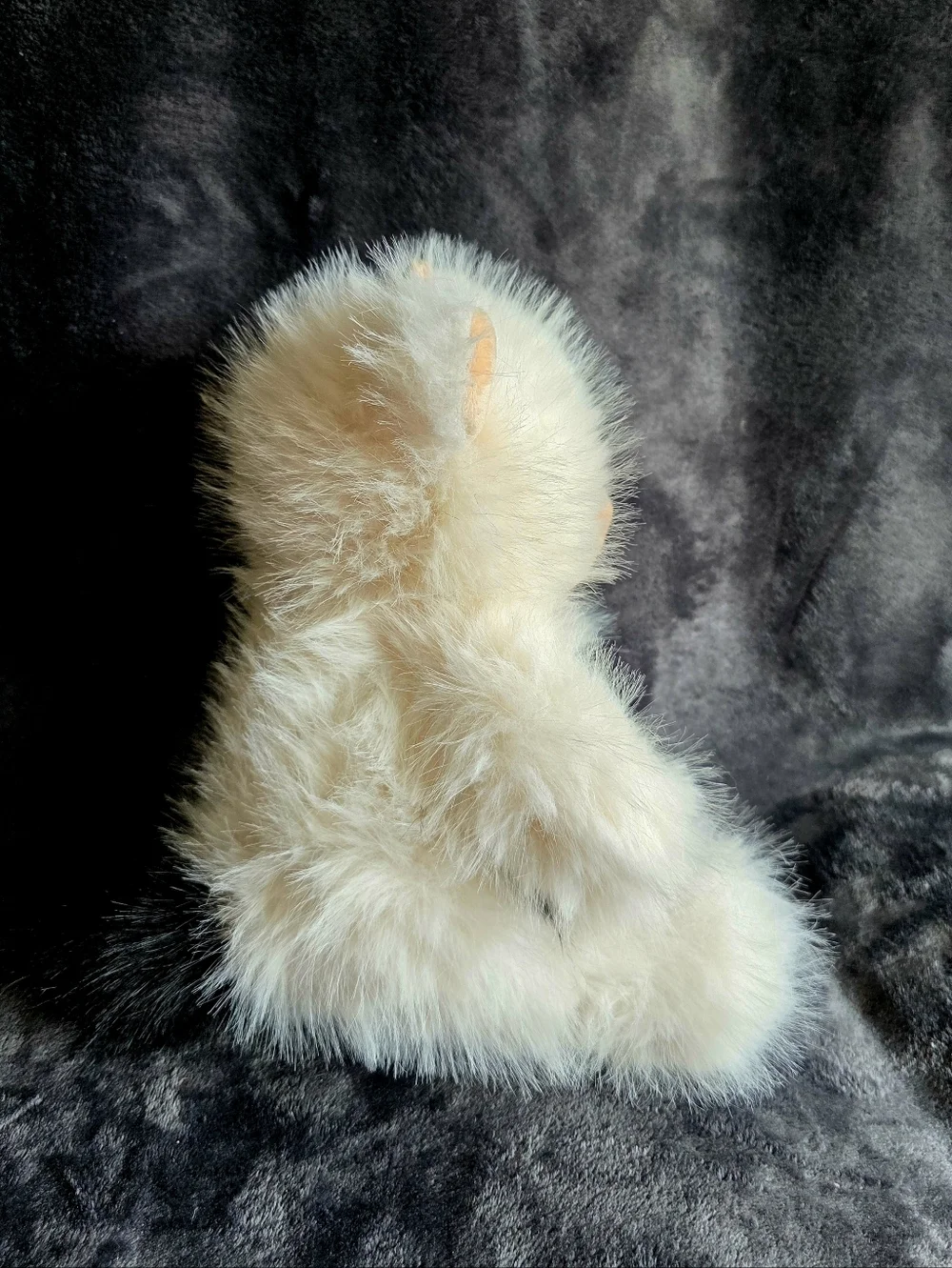 New 11-inch Black and White Fuzzy Cow Plush Way To Celebrate, Easter, farm theme